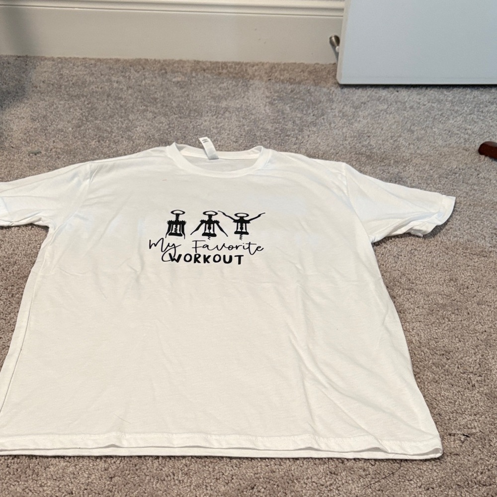 White Graphic Women's Tee